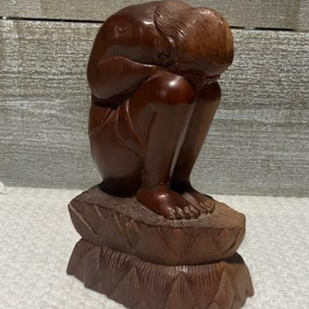 Wood sculpture